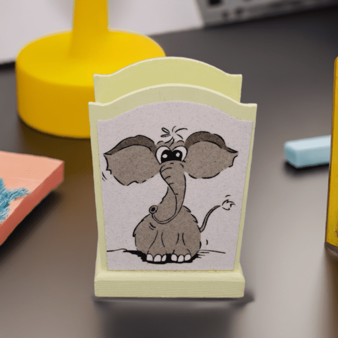 Accessoire bureau enfant éléphant – idée cadeau original
