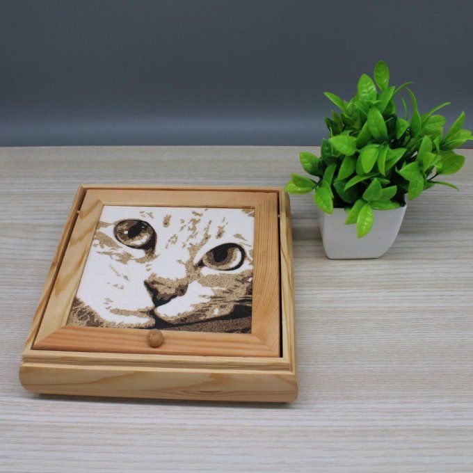 boite à bijoux chat