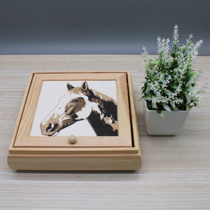 boite à bijoux cheval