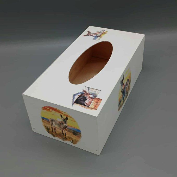 Boite à mouchoirs - Anes