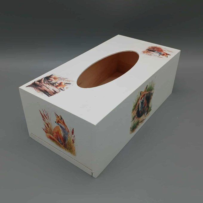 Boite à mouchoirs - Le refuge du renard