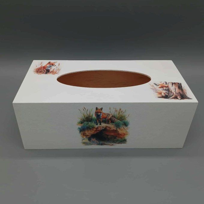Boite à mouchoirs - Le refuge du renard
