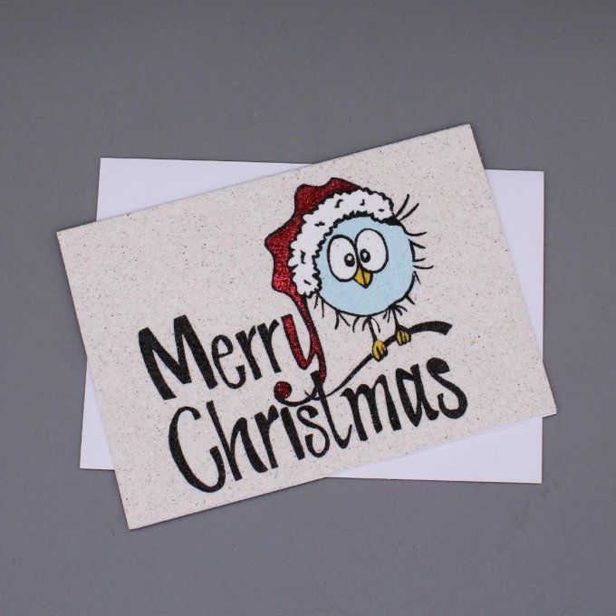 carte de noël Merry Christmas