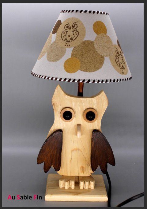 lampe-pied-en-bois-hibou-et-abat-jour-hibou