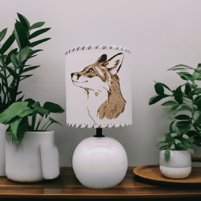 lampe renard dessin