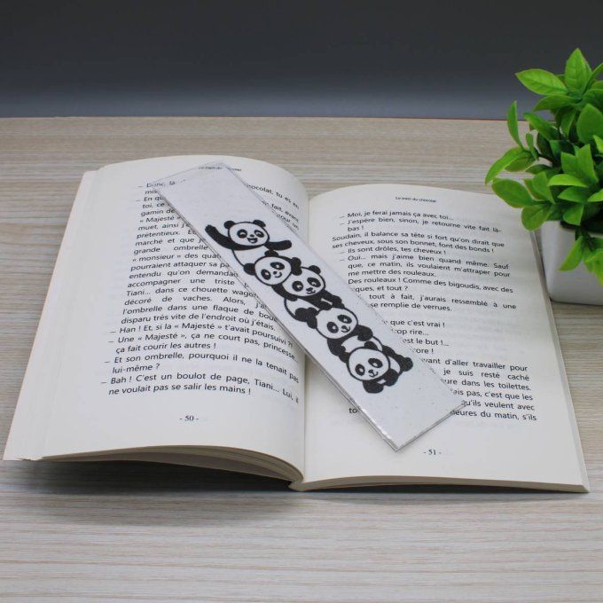 marque page pandas