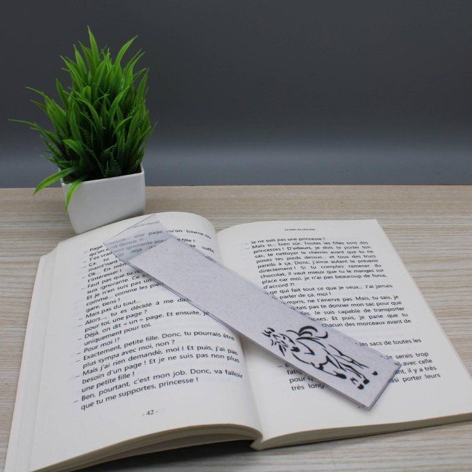 Marque-pages en sable - Etalon