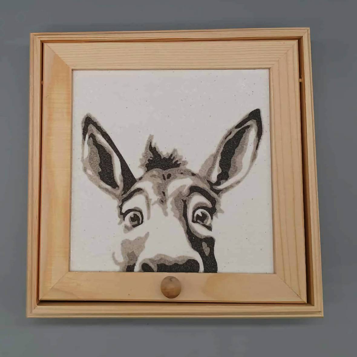 Boite à bijoux âne curieux