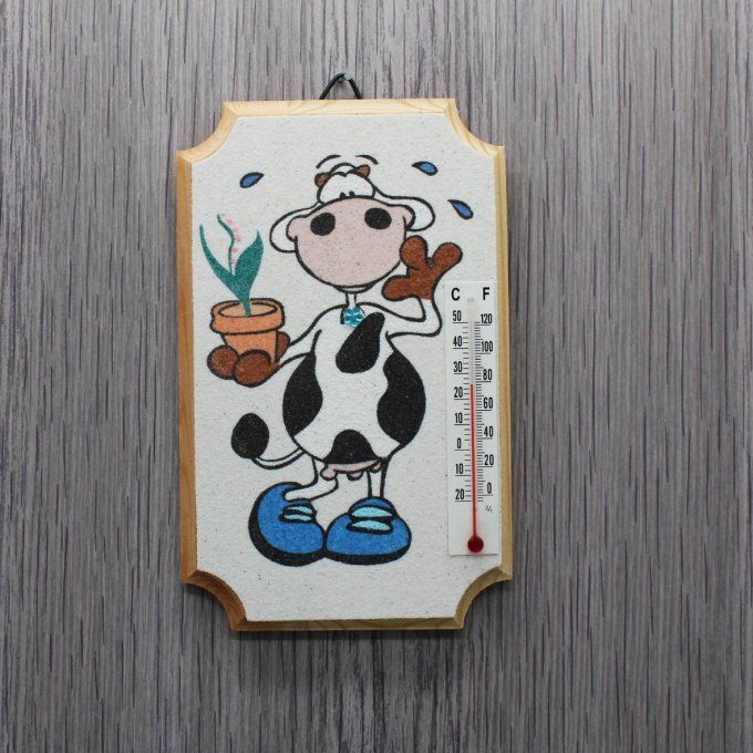  Thermomètre d'intérieur -  Vache 